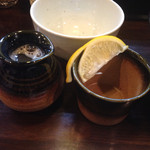 麺座 かたぶつ - いりこ薫る
      潮つけ麺