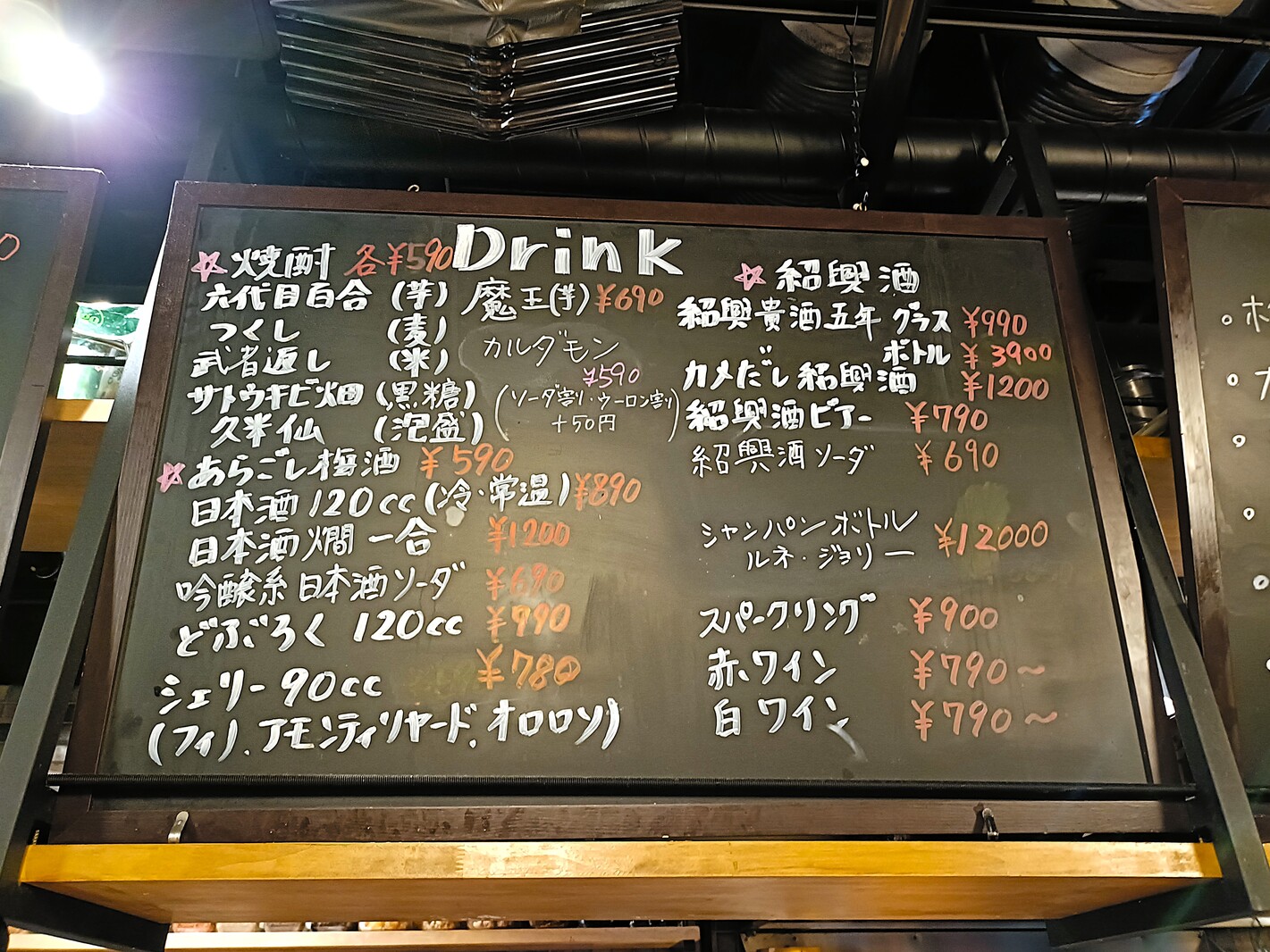 メニュー写真 : 食堂 黒うさぎ - 天神橋筋六丁目/居酒屋 | 食べログ