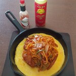 さかい珈琲 - 料理写真:鉄板ナポリタン1280