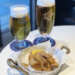 AZABUDAI HILLS CAFÉ - 牛ハチノスのフリット ミックススパイスとマスターズドリーム