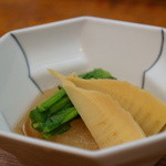 Yagura - 筍と菜の花の煮付け（２０１５．２．２６）