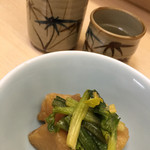 季節料理 魚竹 - 突き出し里芋