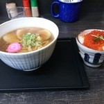 らーめん山頭火 - そばラーメン・いくら丼