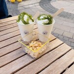 kumacoco - 久米島産海ぶどうとココナッツミルクアイスクリーム・ココナッツチップス