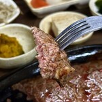 うまいものや - ステーキ定食（ステーキ）