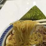 らーめん 黒の木 - 極細麺リフト！