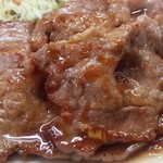 れすとらん岬 - ポークシャリアンステーキ　アップ