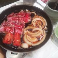 三田ばさら 本店 - トマトすきやき