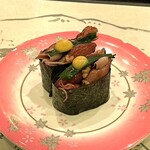 廻る富山湾 すし玉 - 蛍烏賊（330円）