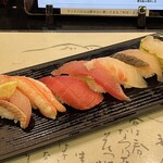 廻る富山湾 すし玉 - ７貫盛「加賀雅」
