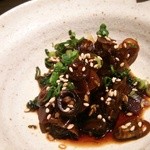 銀座 いっぱし - にんにく、青唐辛子