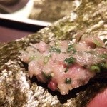 銀座 いっぱし - 鰤のなめろう