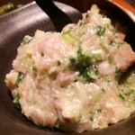 銀座 いっぱし - 鰤のなめろう