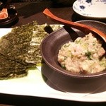 銀座 いっぱし - 鰤のなめろう