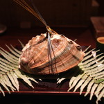 麻布 幸村 - 綺麗な鮑の器　(2015/01)