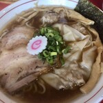 中華そば ツルヤ - ワンタンメン