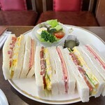 馬車道十番館 - ミックスサンド♡