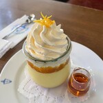 馬車道十番館 - オレンジプディング(美味しい)