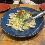 カフェ＆ネオ大衆 new-mon - わさびのボンゴレパスタ　1,000円