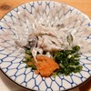 大衆酒場 天神大ホール - 追加のトラフグてっさ