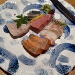 茶茶 花 - 豊洲市場 山治直送 お刺身 五種盛り合わせ 2,200円