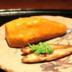 麻布 幸村 - 海老芋 と もろこ　(2015/01)