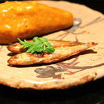 麻布 幸村 - もろこ と 海老芋　(2015/01)