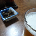 中西食堂 - この佃煮があればビールは何本でも
