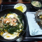 中西食堂 - このセットは最強ですねえ