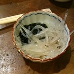 太田鮨 - お通し白魚