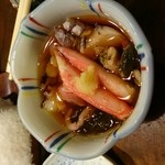 太田鮨 - もずく、かに、貝、シャコ