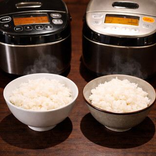 メーカー協力炊飯器別【ごはん食べ比べ体験】
