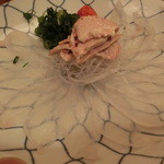 季節料理 なみき - 2015'2/26「石川　活皮はぎ」１，３００円