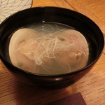 季節料理 なみき - 2015'2/26「はまぐり」お椀（時価）
