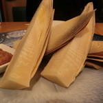 季節料理 なみき - 2015'2/26「鹿児島　新筍焼（丸一本）」１，８００円