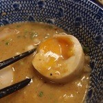 夢ノ弥 - 濃厚海老味噌つけ麺（８００円）