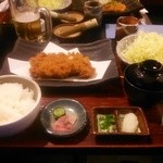 やはらか とんかつ綾 - チーズカツ定食膳　\1684