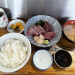 しいはし食堂 - 料理写真:刺身三種盛り