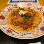 洋麺屋 五右衛門 - 料理写真:グリルチキンと舞茸と炙りチーズのトマトソース