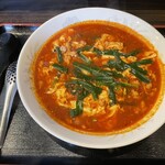 元祖辛麺屋 桝元 - トマトの辛麺