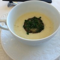 フレンチレストラン ミクニ サッポロ - ポロ葱と蕪のブルーテ