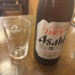 大黒家天麩羅 - 瓶ビール。