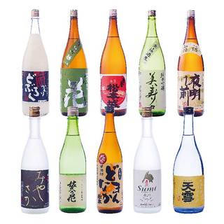 恵まれた自然から生み出された信州の地酒をお楽しみください。