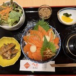 のん太 - 料理写真:サーモン丼