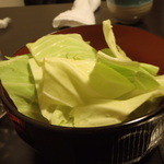 焼肉まんしゅう - キャベツ（サービス）