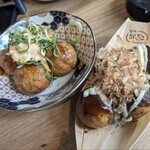 築地銀だこハイボール酒場 - 料理写真:銀だこ①(*´>ω<`*)
