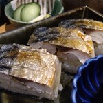 そば割烹 よいん - 焼鯖寿司