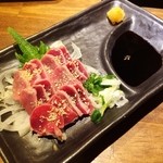 明日の元気製作酒場 ホルモン串 てんぐ屋 - ズリ刺し♪