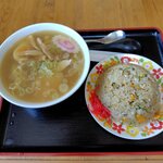 そば処 遠藤 - 料理写真:ラーメン半チャーハンセット