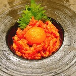 焼肉ホルモン ブンゴ - ユッケ♡